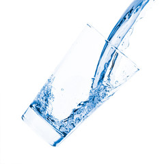 Glass and water