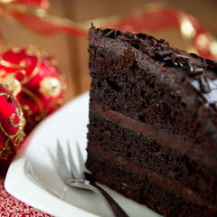 Chocolate Christmas Cake