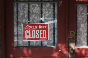 Sorry We´re CLOSED