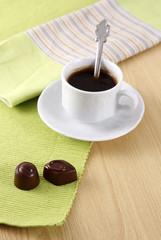 Coffee and chocolate