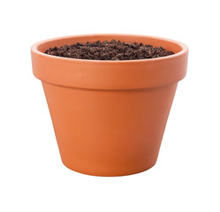 Flower Pot {with clipping path)