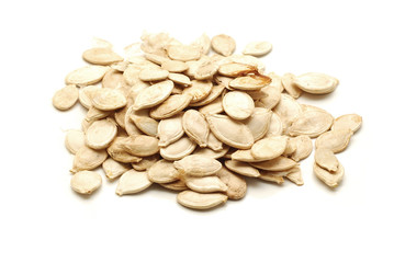 pumpkin seeds isolated