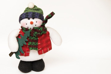 muñeco de nieve decorativo