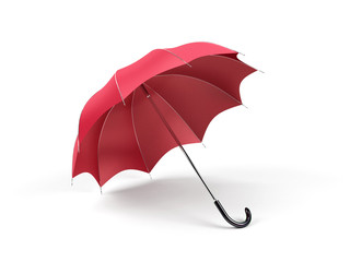 Umbrella isolated on a white background.