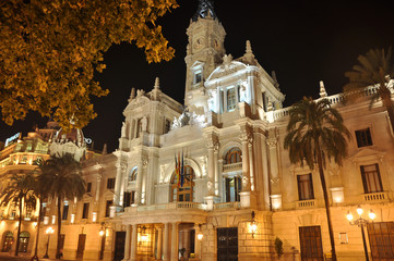 rathaus von valencia