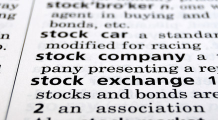 Fototapeta premium Stock Exchange Defined