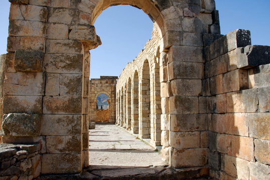 Volubilis Roman old city