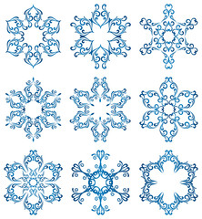 snowflakes