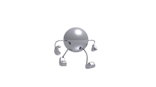 metal balk walking