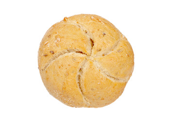 Crusty bread bun