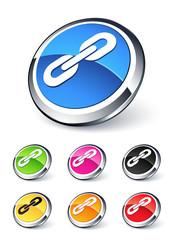 icône lien internet / connexion