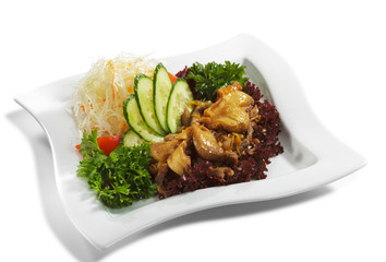 Japanese Cuisine - Pork with Vegetables