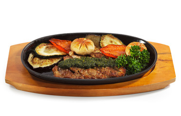 Japanese Cuisine - Pork with Vegetables