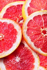 Selbstklebende Fototapeten Grapefruit © adisa