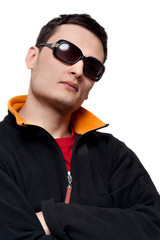 Fototapeta premium Portrait men in sunglasses