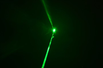 laserstrahl grün I © WoGi
