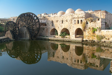 Reflejo en Hama, Siria