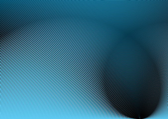 Fototapeta premium Modern curved line background