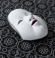 Japanese Noh theater mask