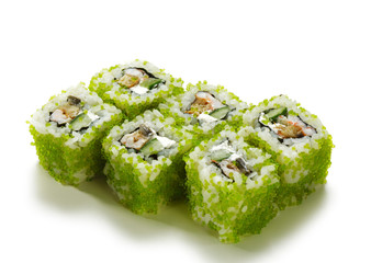 Green Flying Fish Roe Roll
