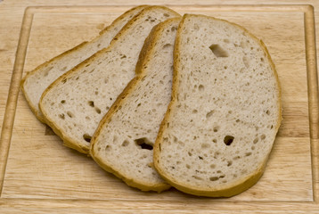 Slices of bread