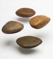 Fototapeta na wymiar Floating stones