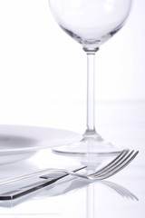 Banquet table setting