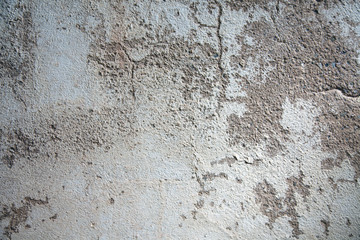 old cracked concrete wall