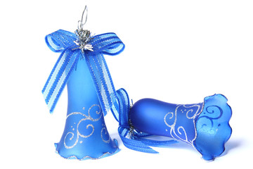 Blue Christmas Bells