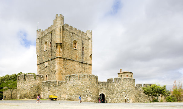Torre da Menagem, citadela of Braganca, Portugal