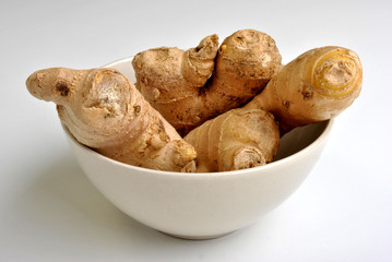 fresh organic ginger, very usefully as spice