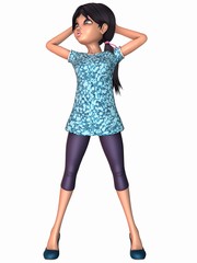 Cute Toon Girl