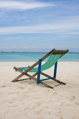 Beach on a sunny day.Pattaya city in Thailand