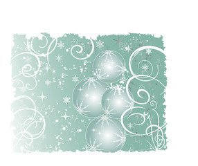 Hintergrund Weihnachten -blaugrau-