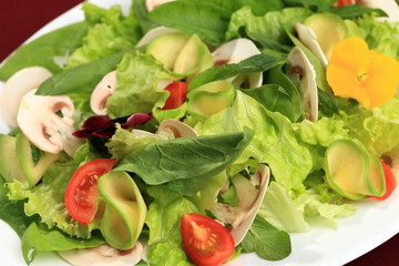 Salad  flowers