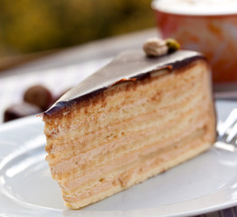 Nuss-Nougat Torte,Cappuccino