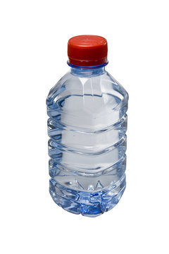 Plastic bottle of clean water
