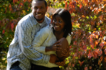 African- American couple
