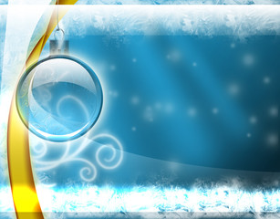 Blue Christmas background