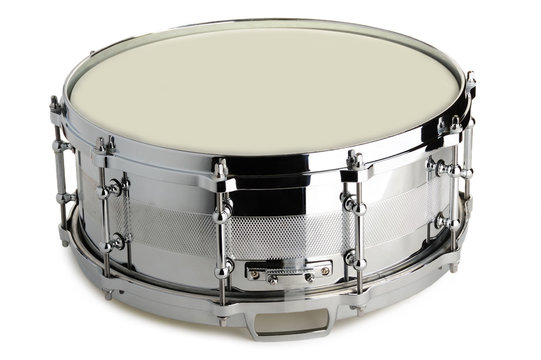 Drum isolated on white background