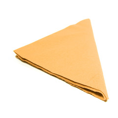 table napkin on white background