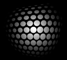 Glowing vector shape