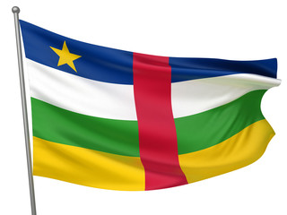 Central African Republic National Flag