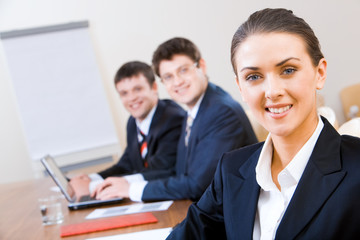 Fototapeta premium Attractive secretary