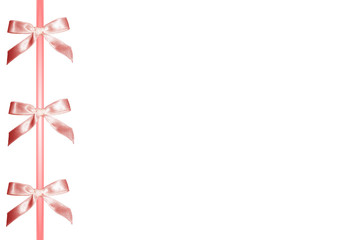 Obraz premium noeuds roses