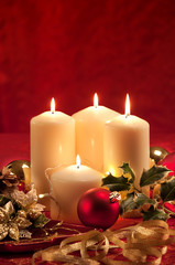 Christmas atmosphere - candles