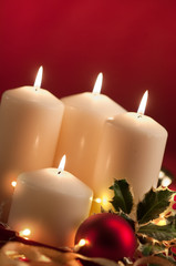 Christmas atmosphere - candles