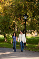 Obraz premium Happy Walk People