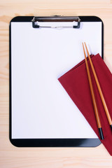 Background for the menu