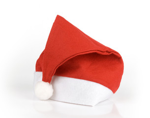 Christmas hat isolated over white